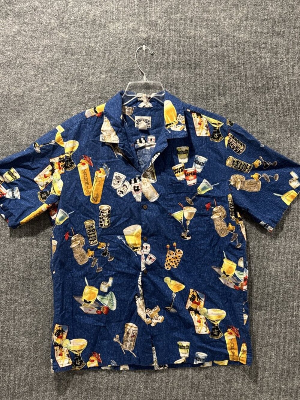 Pacific Legend Pacific Legend Martini Shirt Xl Button Up Short Sleeve Sz XL